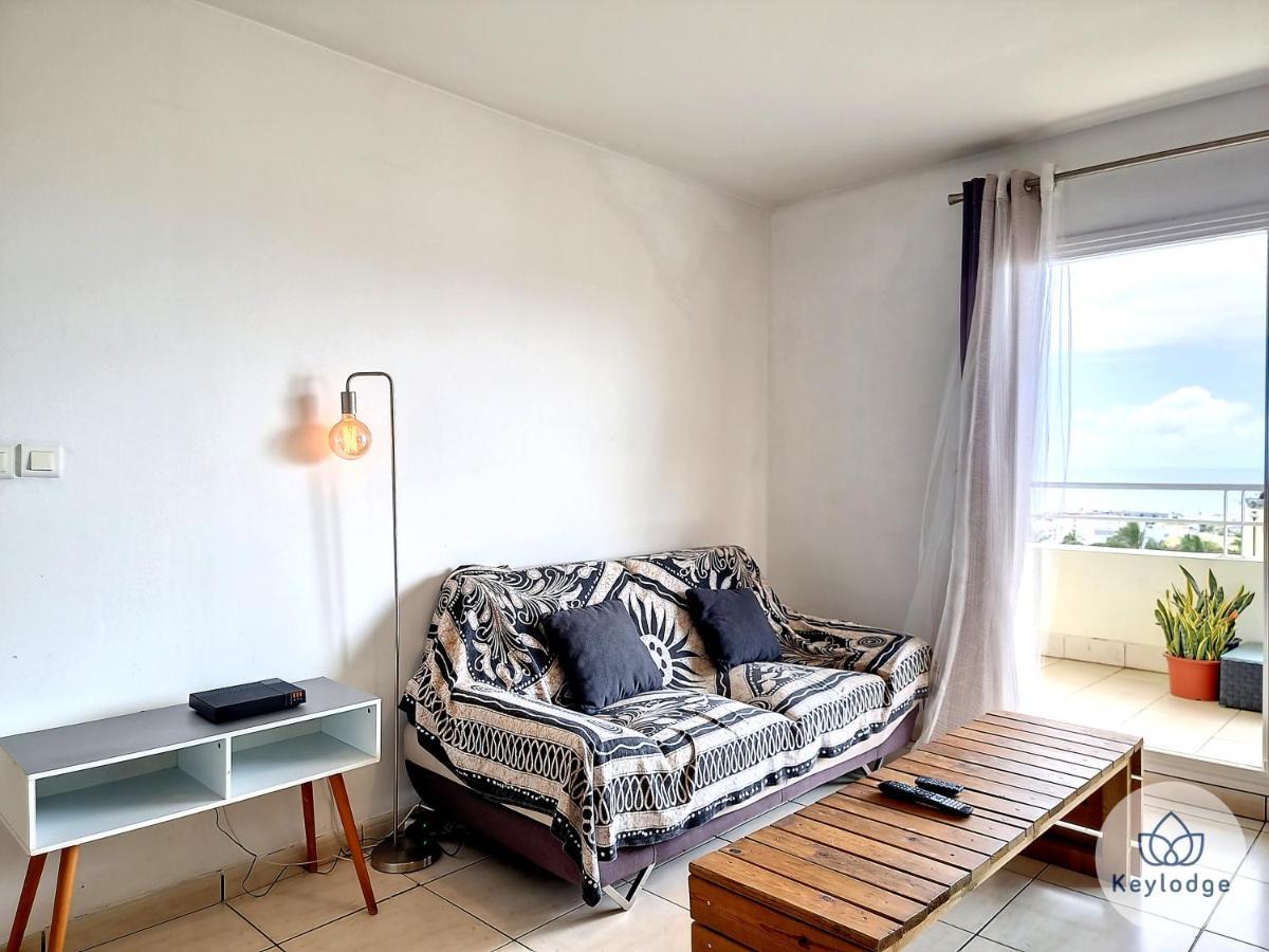 Ferienwohnung Le Mirad'Or - T2 Vue Mer A Ste-Clotilde Sainte-Clotilde Exterior foto