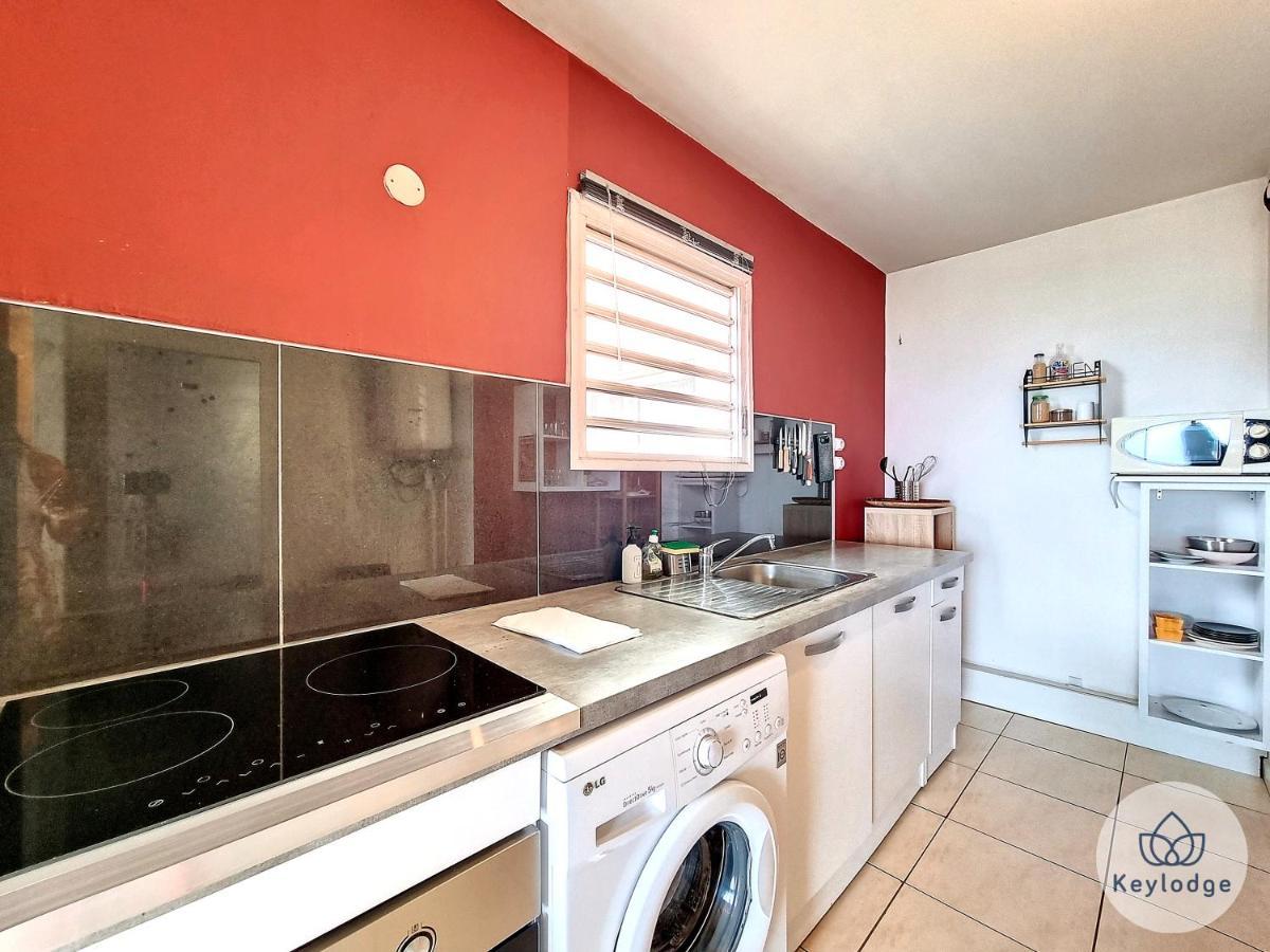 Ferienwohnung Le Mirad'Or - T2 Vue Mer A Ste-Clotilde Sainte-Clotilde Exterior foto